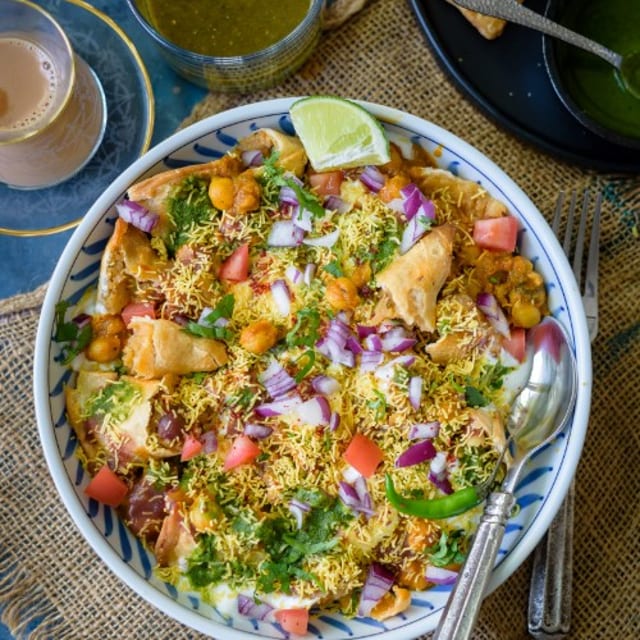 Samosa Chat.