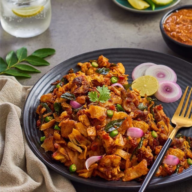 2 Chicken Kothu Parota Combo.