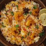 Shrimp Biriyani.
