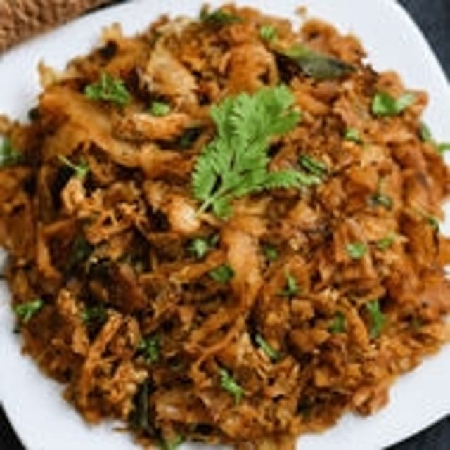 Chicken Kothu Parotta.