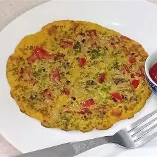 Schezwan Omelette.
