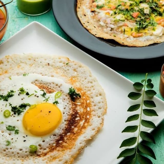 Schezwan Egg Dosa.