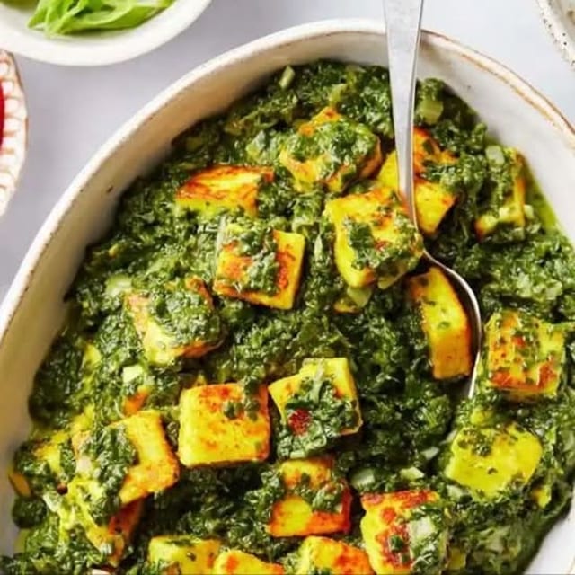 Saag Paneer.