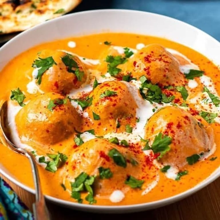 Savor our malai kofta